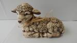 ovce ležící,keramická dekorace na vaši zahradu
