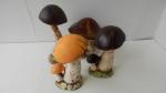 houba křemenáč,keramická zahradní dekorace